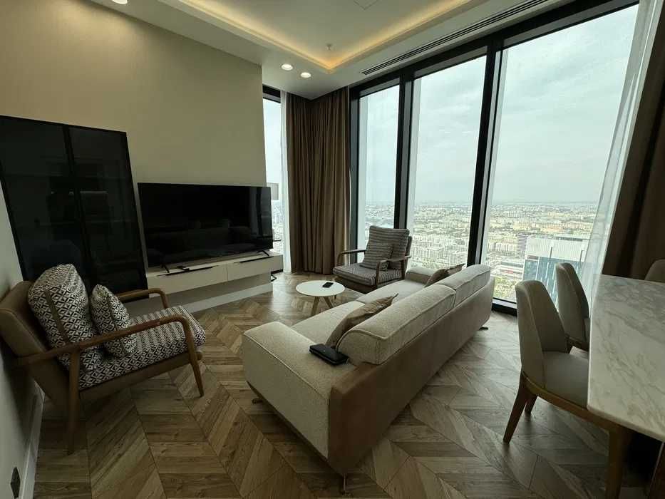 LUX Квартира на 44-этажэ В Nest One Можно и Под Офис!!!