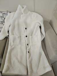 Бяло палто S размер Ново