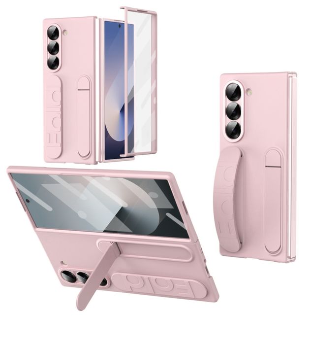 Samsung Z FOLD 7 Husa Plastic Hard Suport Protectie Folie Fata