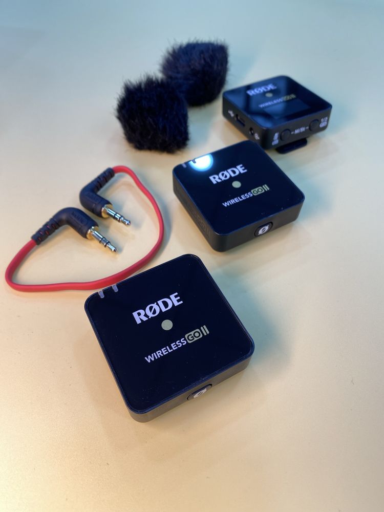 Rode wireless GO II mikrafon