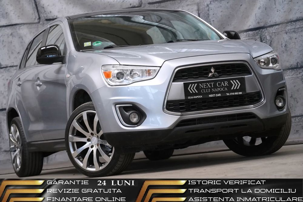Mitsubishi ASX GARANTIE 12 LUNI*RATE*150Cp*Navi*Camera*Xenon*Incalzire+1 Set jante