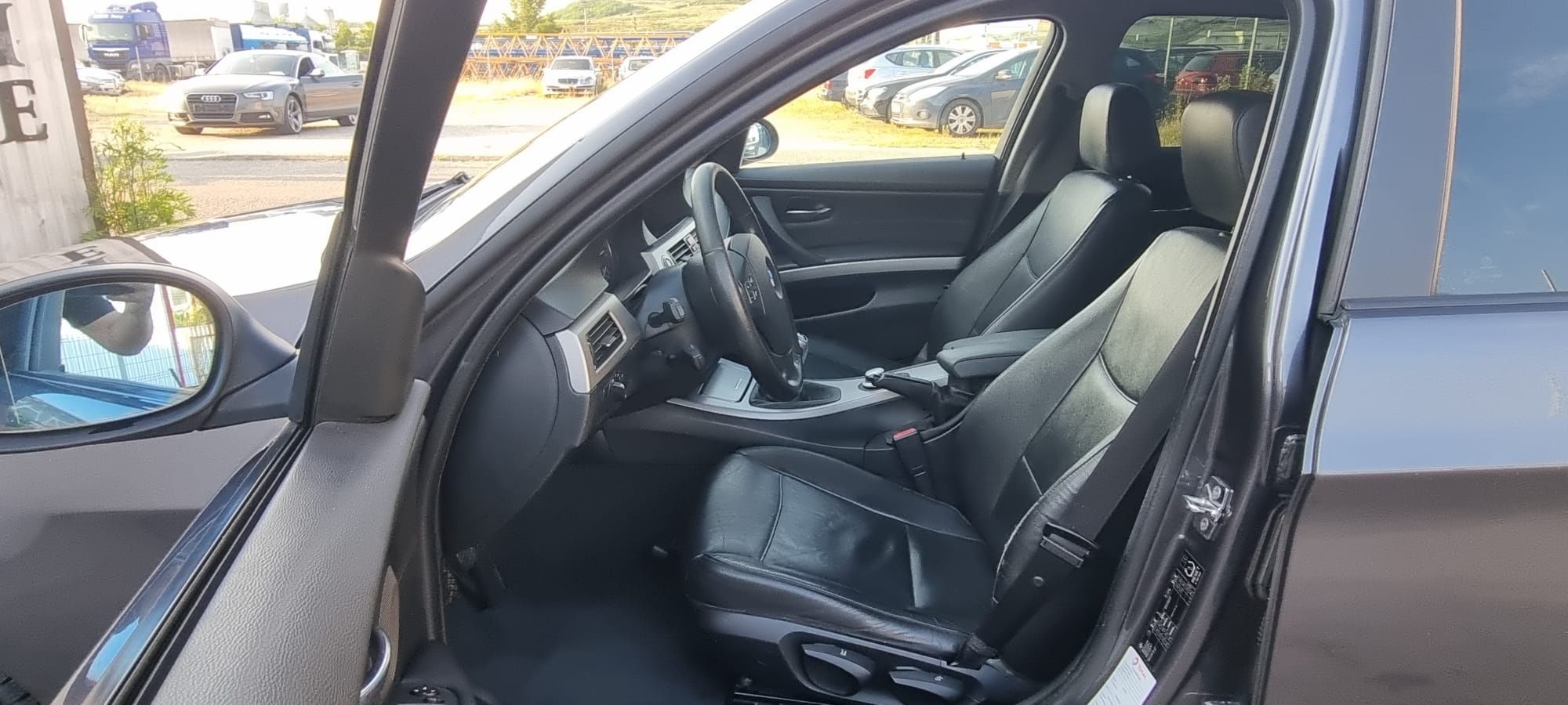 Bmw E90 320 import Germania, BI XENON,  piele, manual 2008