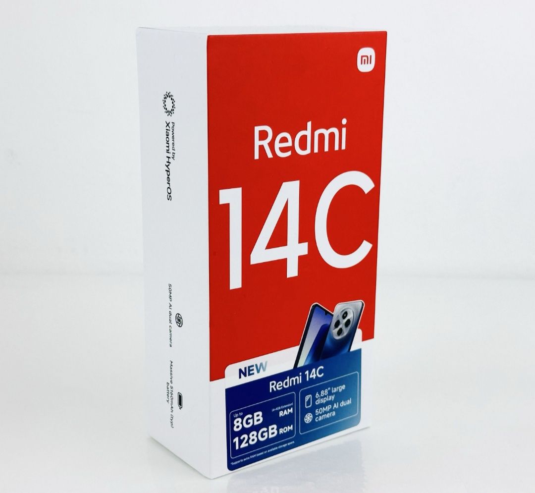 Xiaomi Redmi 14C 128GB 4RAM  Midnight Black 



Чисто нов! Неразпеча