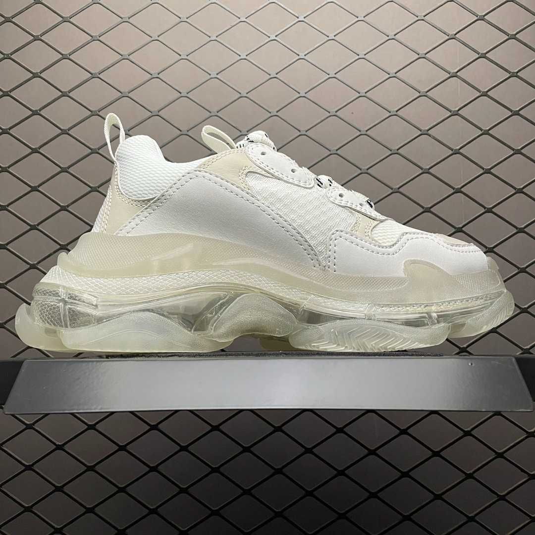 Balenciaga Triple S Clear Sole White 544351