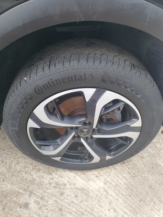 Jante cu anvelope iarna Continental 235 55 R18 DS7 Crossback 2019