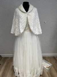 Срочно новое свадебное платье одето 1 раз
