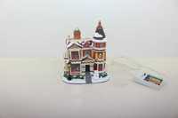 Ретро Коледен макет Диорама на къща. Внос Холандия 2