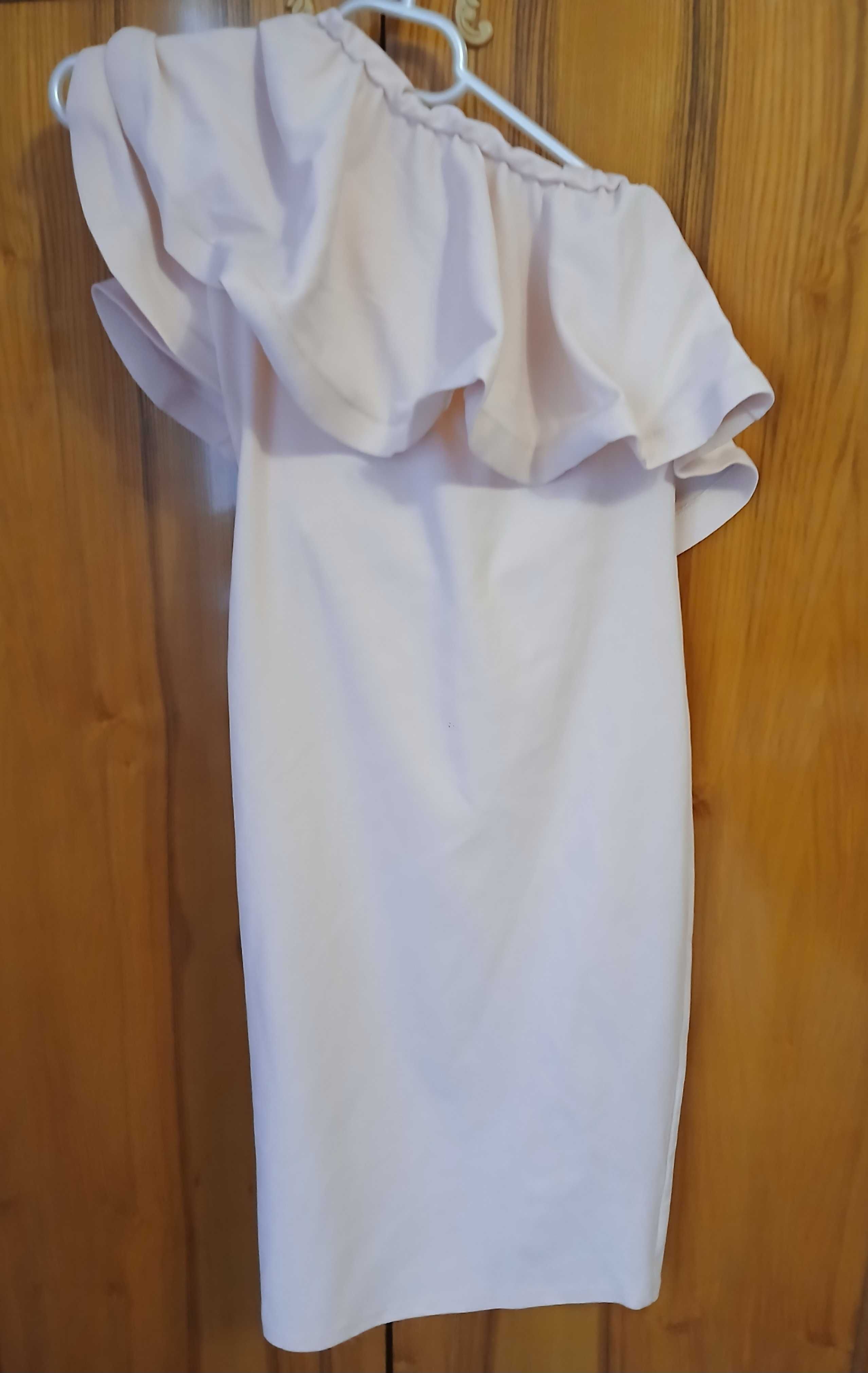 Rochie culoarea piersica
