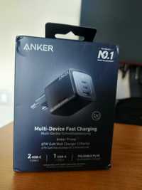 Anker Prime 67W GaN Зарядно за мобилни устройства и лаптопи (3 порта)