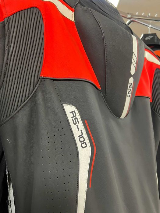 Costum piele moto IXS RS-700 diverse culori