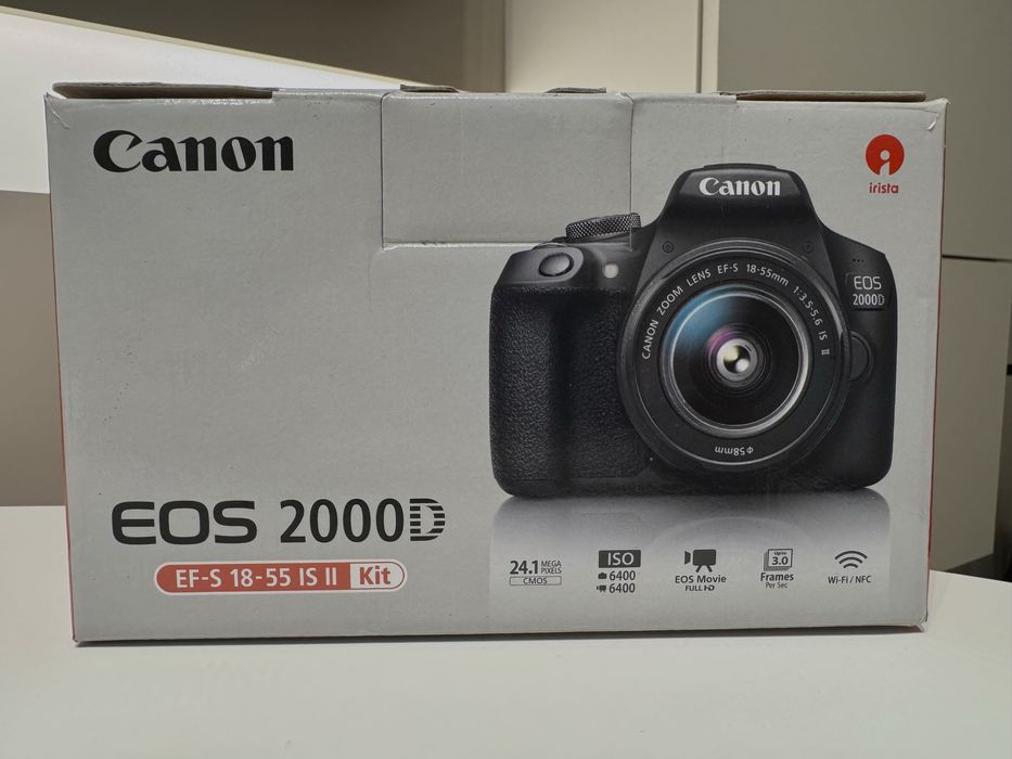 Aparat foto Canon EOS 200D + obiectiv EF-S 18-55mm IS II - KIT COMPLET