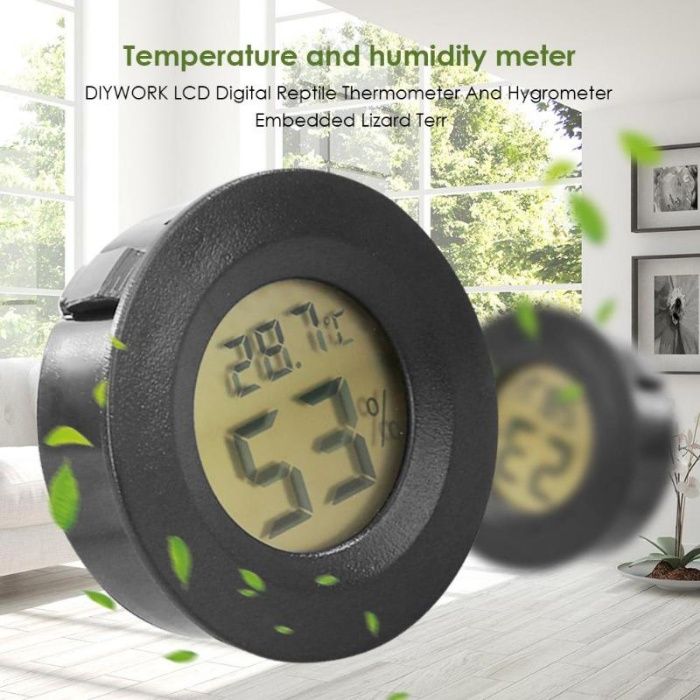 Дигитален термометър и влагомер без или с външна сонда