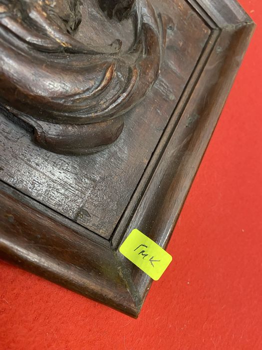 Френско антикварно пано орех ръчна резба 1890 г