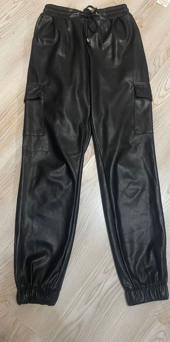 Дамски кожен панталон