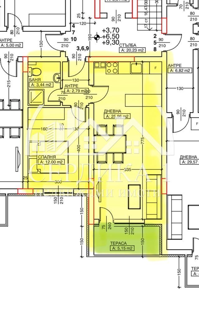Продава се Едностаен апартамент в Благоевград, Бялата висота - 64 кв.м за 912 €/кв.м - Снимка #2