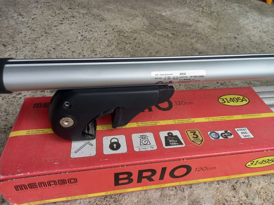 Bare transversale din aluminiu cu cheie