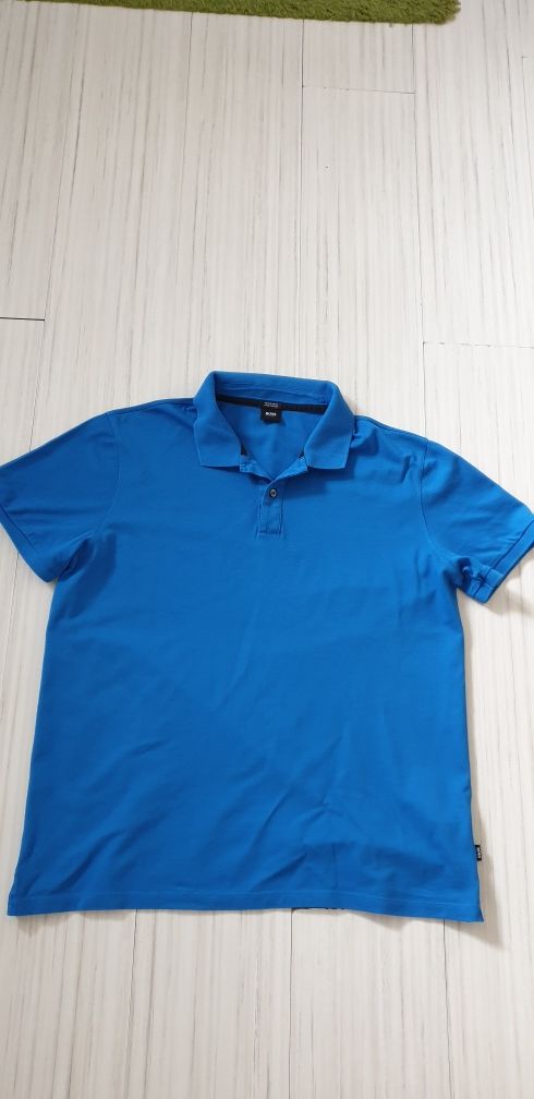 Hugo Boss Parlay Regular Fit Pima Pique Cotton Mens Size XL/2XL ОРИГИ