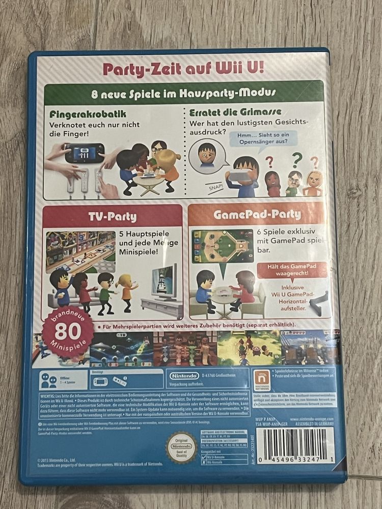 Wii Party U/Nintendo Wii U Игра