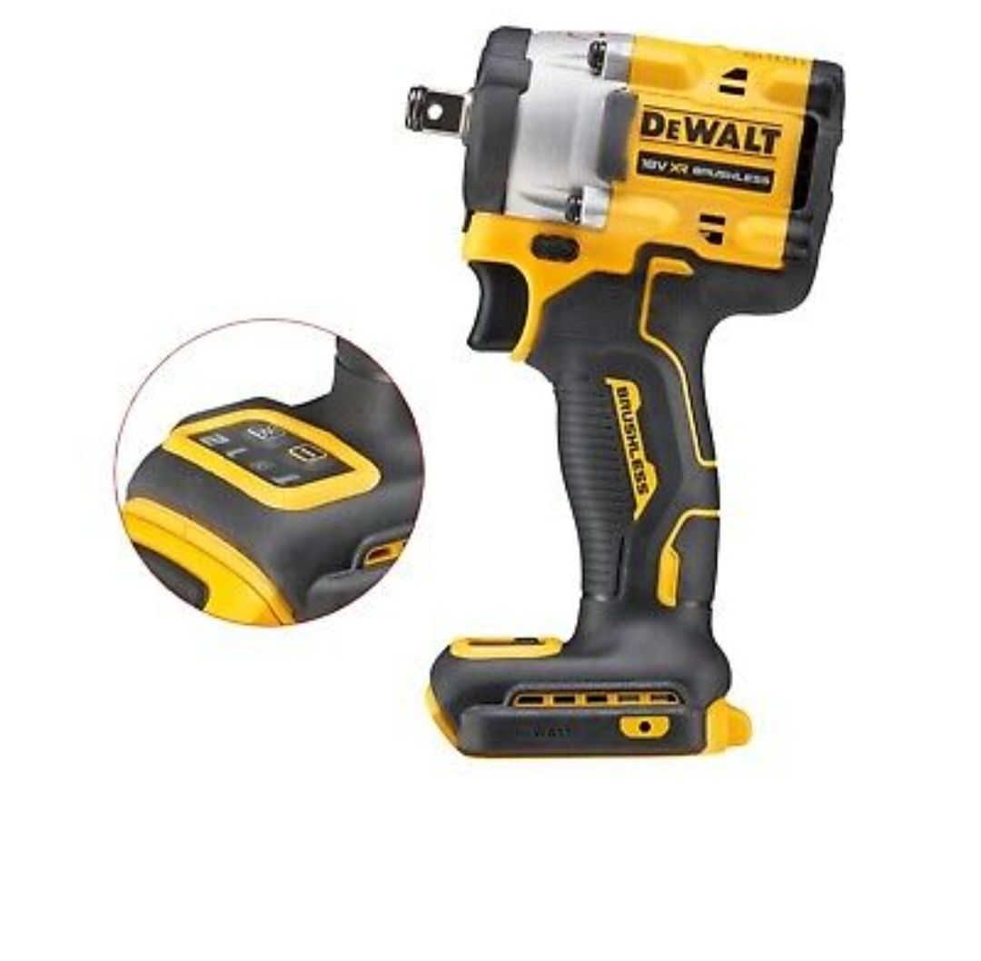 Акумулаторен Гайковерт Ударен DEWALT DCF921N/18V 406Nm