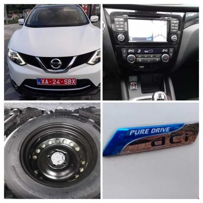 Nissan Qashqai,16,TEKNA,Piele, Camera 360,Line Asist,Belgia IMPECABILA