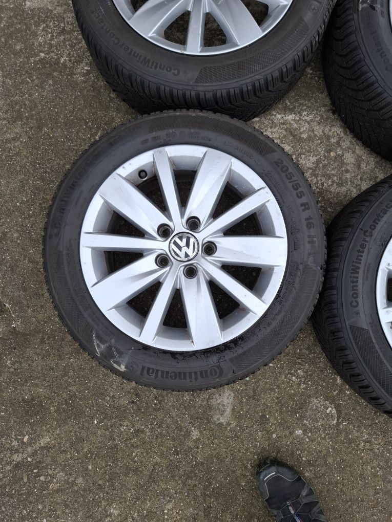Jante aliaj 16 inch originale VW Perugia 5x112 Passat Golf Touran
