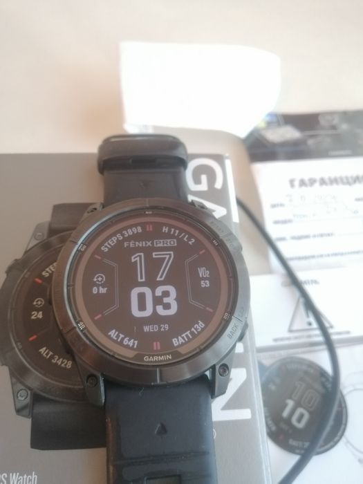 Garmin Fenix 7x pro Sapphire Solar