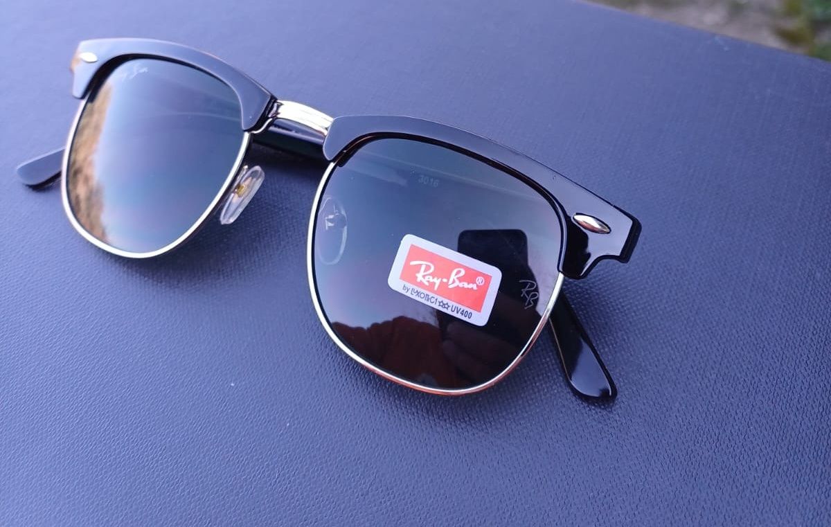 Ochelari Ray Ban Clubmaster verde