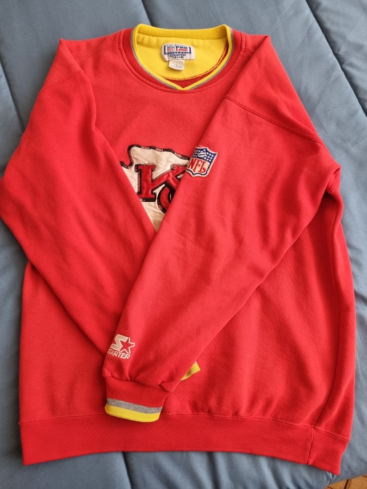 Starter pro line kc блуза винтич kansas city chiefs