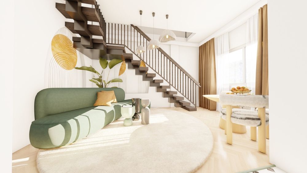 Apartament penthouse 5 camere