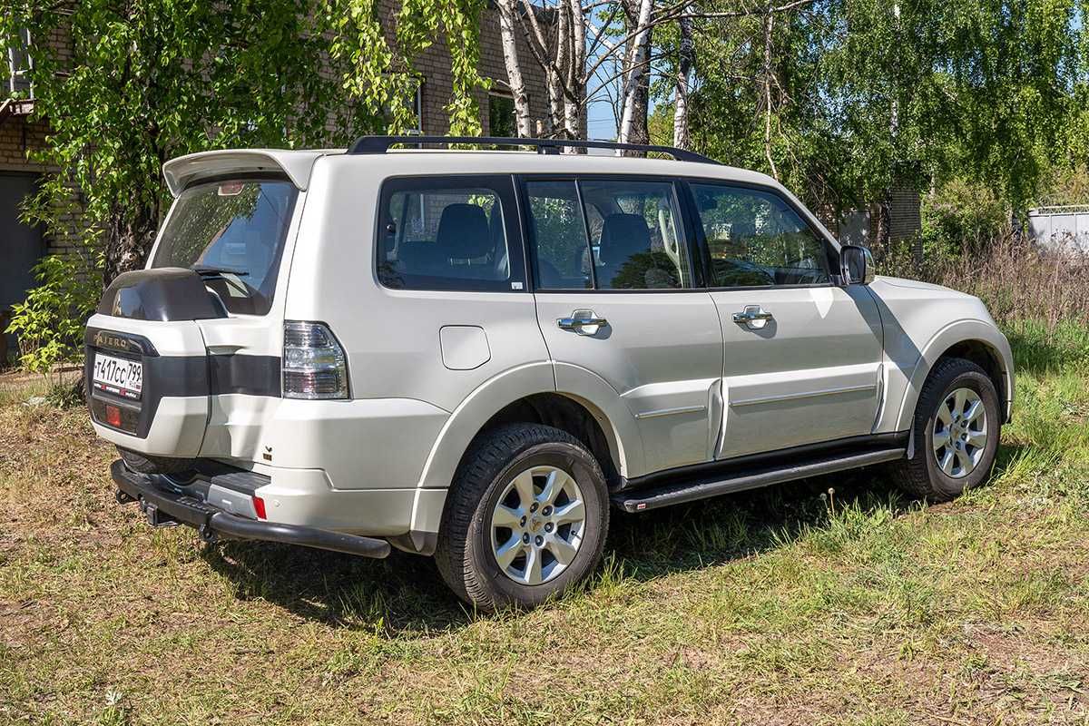 Фаркоп Бампер силовой задний РИФ Mitsubishi Pajero IV RIFPJR-21170