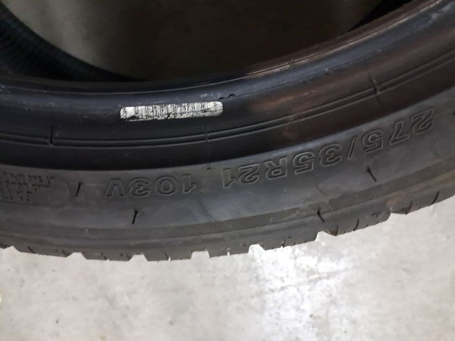 1XAnvelopa second iarna 275 35 R21 Bridgestone 6.8mm 2021