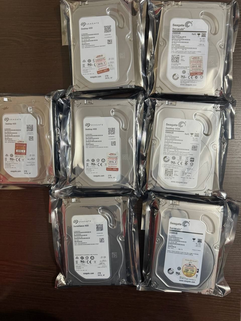 HDD ЖЕСТКИЙ ДИСК TOSHIBA SEAGATE WD  10tB 1tB 2tB 3tB 4tb количестве е