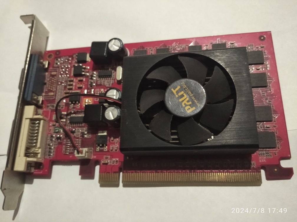 Продам видеокарту gf210