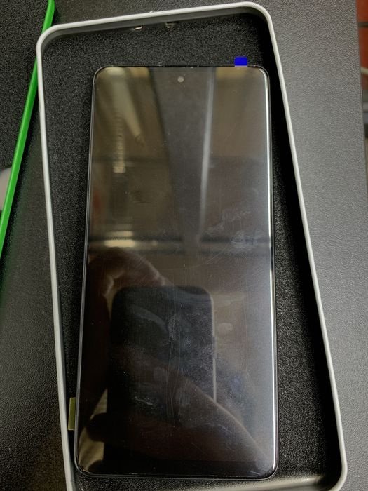 Дисплей Samsung A51 Big WF OLED 1в1 с оригиналом