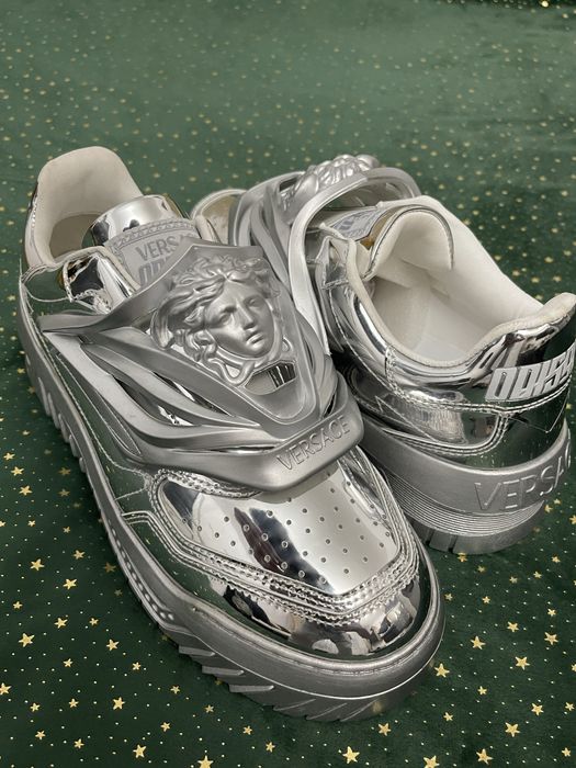 Versace Odissea Metallic Silver