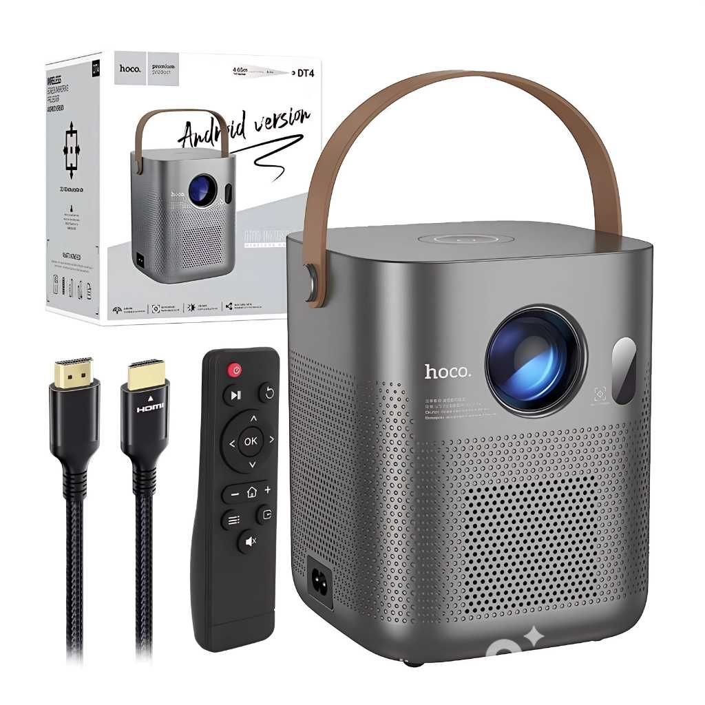 Hoco DT4 Smart Projector 1920×1080 Full HD LED. Есть доставка