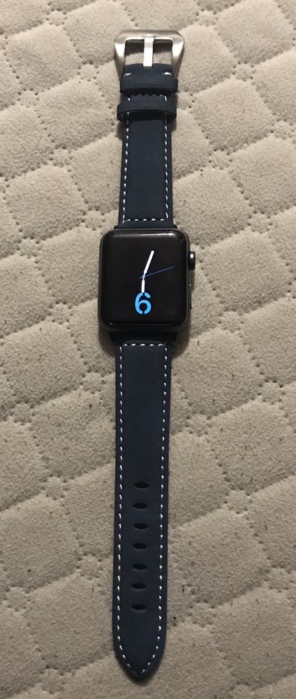 Vand curea Apple Watch, ocean blue