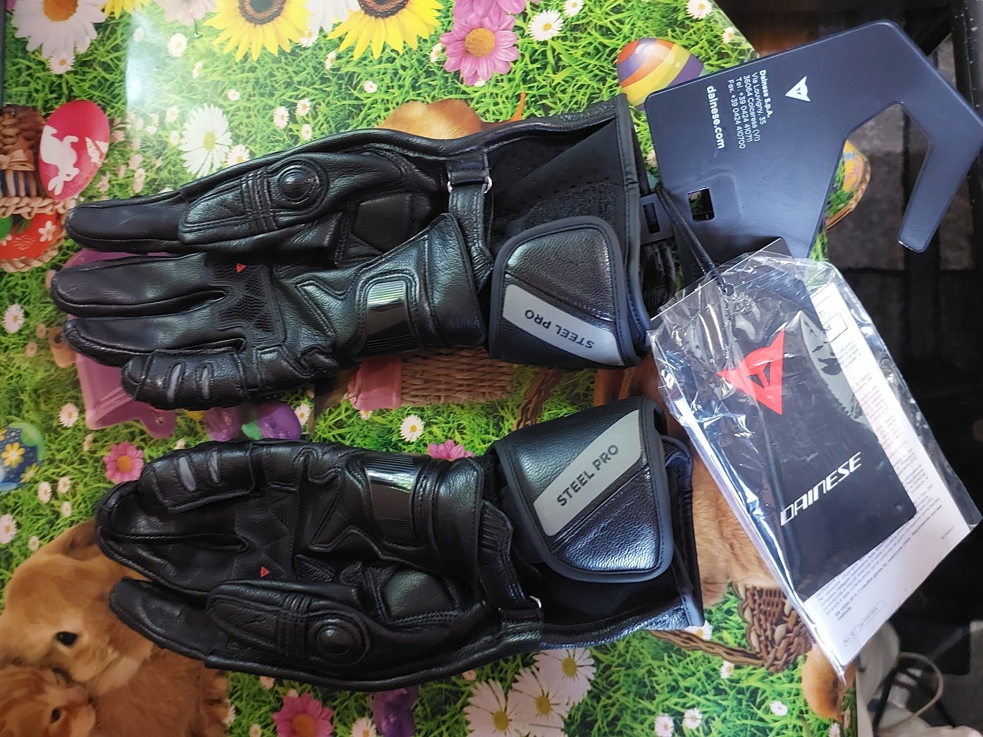 Mănuși Dainese Steel pro L