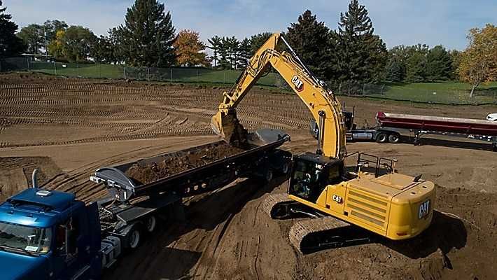 Гусеничный экскаватор CAT [340] 2.5м³