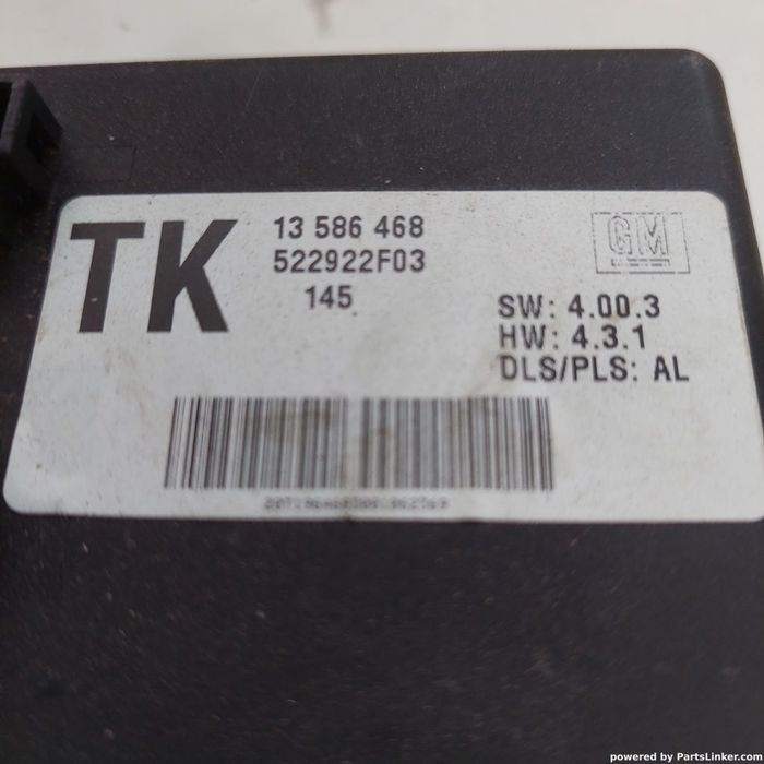 Modul/ unitate de control cârlig de remorcare OPEL ASTRA J P10 2009 - 2015 13586468