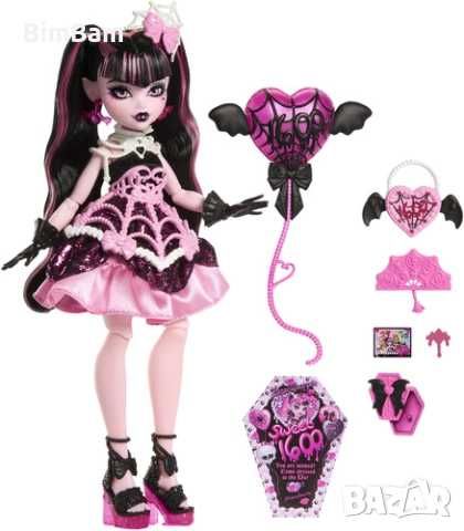 Оригинална кукла Monster High Scary Sweet Birthday - Дракулора /Mattel