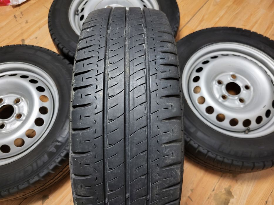 джанти 16" 5х120 Vw Transporter T5 T6 с гуми 205/65R16 C Michelin