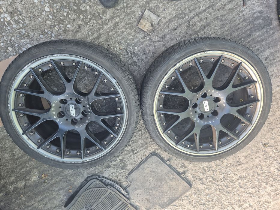 2бр алуминиеви джанти BBS/ за БМВ 5серия/ 9.5жХ 20/ ет 40/ 5Х 120/