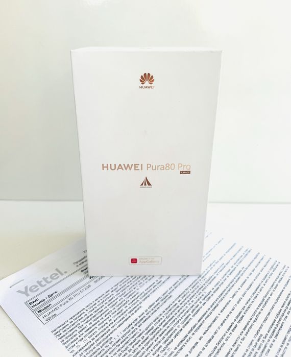 НОВ! Huawei Pura 80 Pro 512GB 12GB Ram White 36м.ГАРАНЦИЯ!