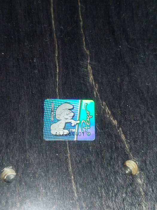Supreme Smurfs Skateboard Red FW20
