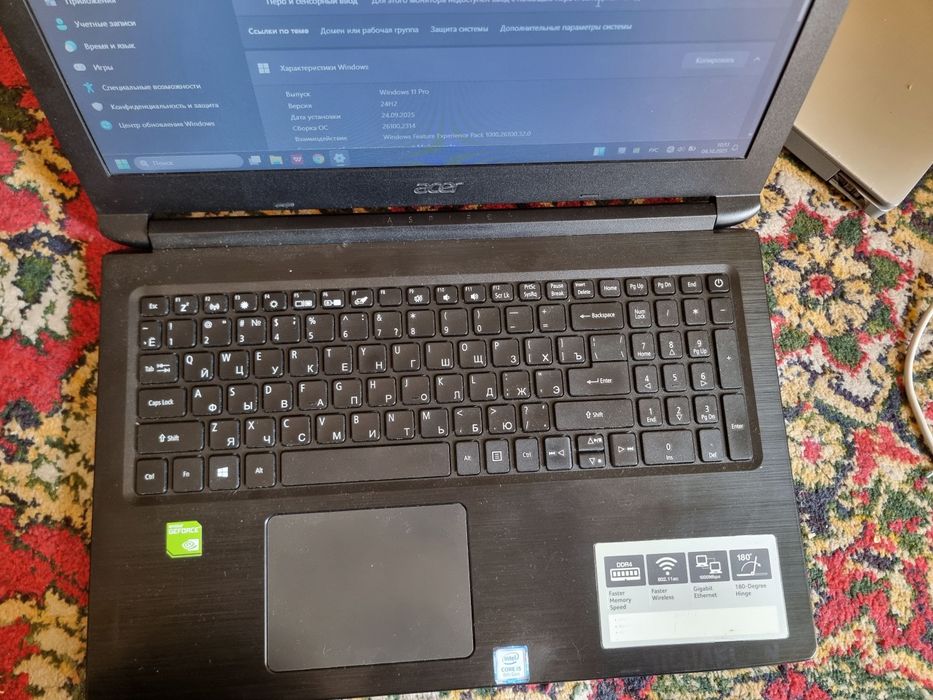 Aser A315 53G noutbuk sotiladi