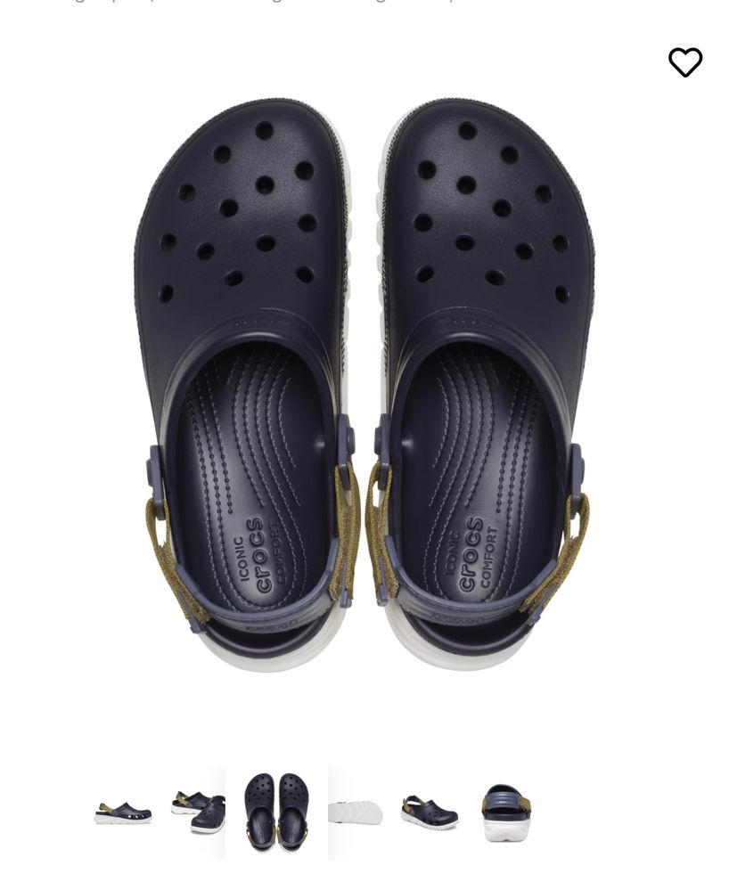 Мъжки чехли Crocs DUET MAX CLOG