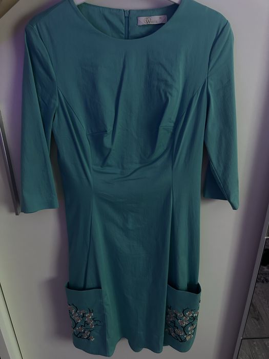 rochie albastra cu flori M