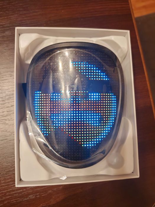 Led Маска с програмируеми картини/анимации за Хелоуин/Косплей