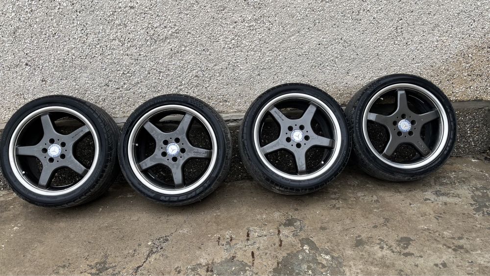 Жаңа жазғы шиналарымен диск сатылады мерседес r18